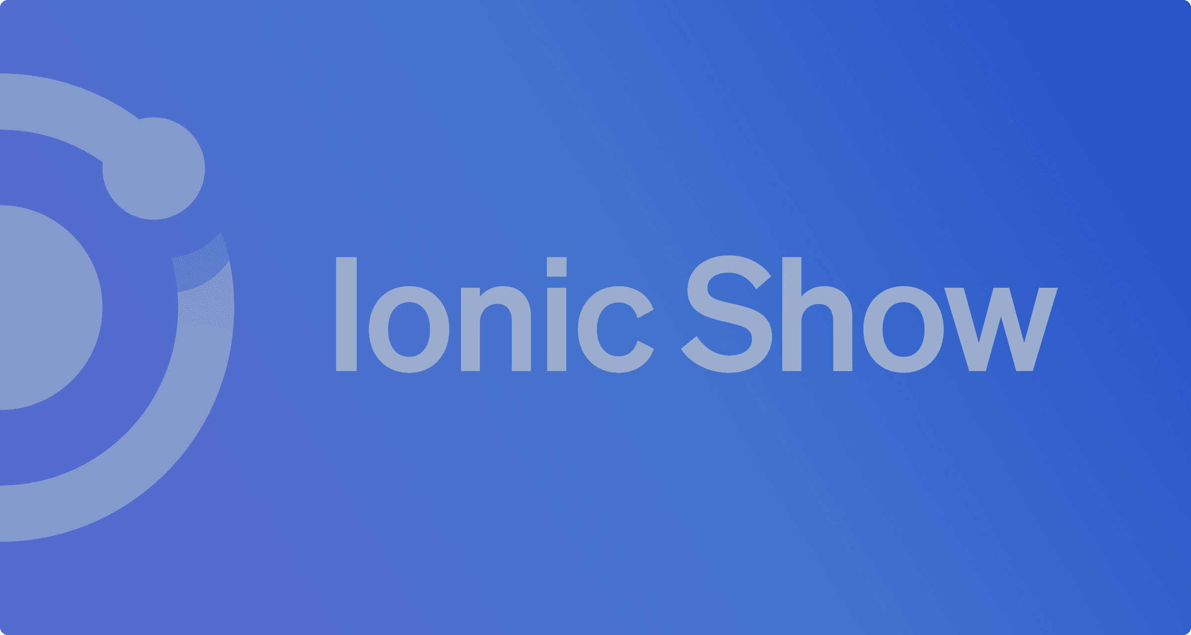 Ionic Show logo